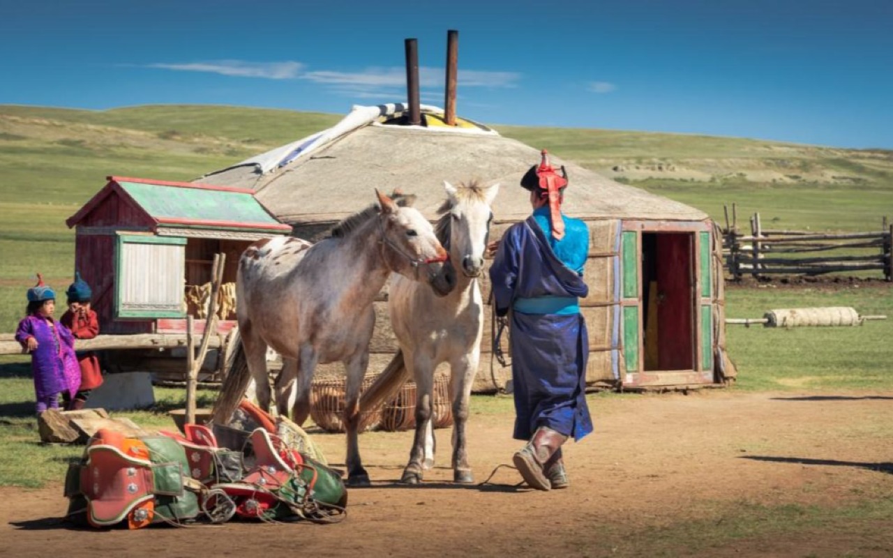 At Mongol nomadic center | Premium Travel Mongolia